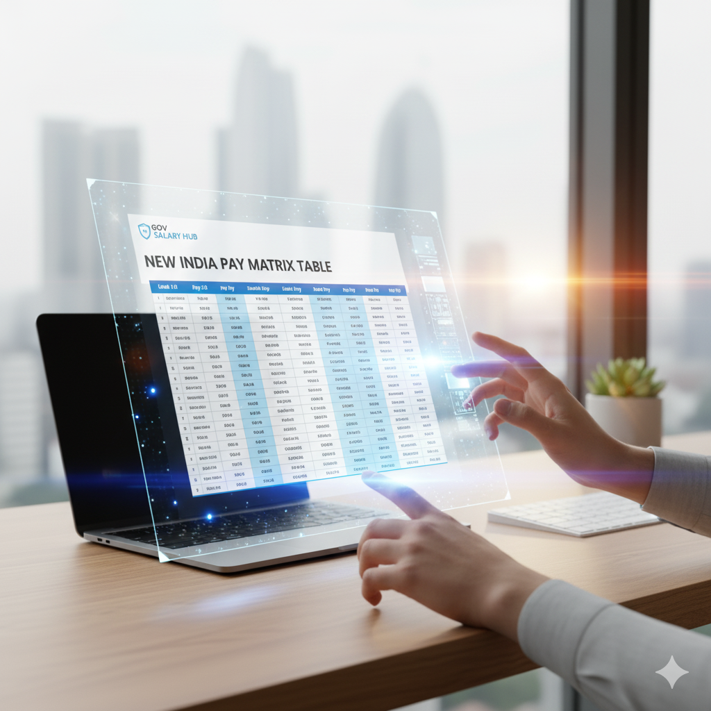 Pay Matrix Table– 7th & 8th CPC Salary Levels Explained 1 Pay Matrix Table